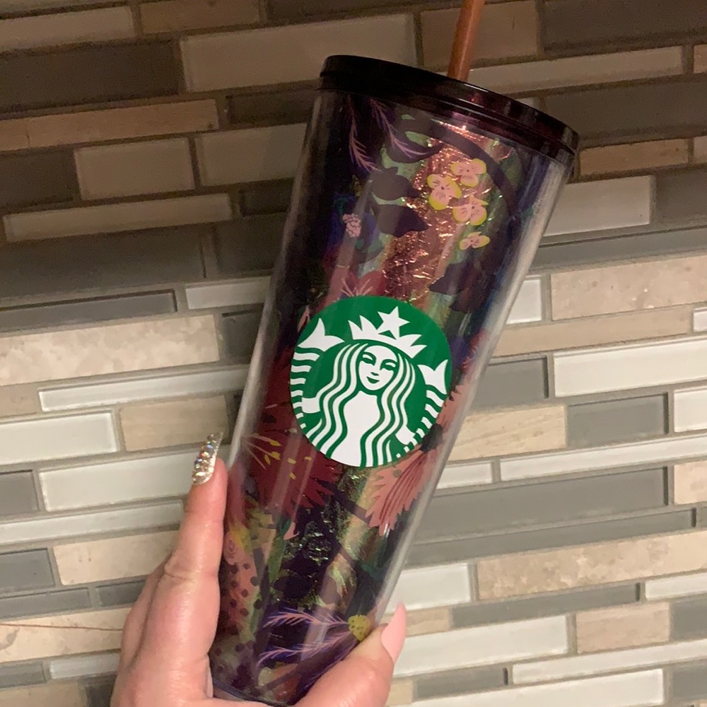 Starbucks Fall 2021 Iridescent Foil Tumbler Thanksgiving Sale!!!!